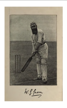 Cricket : Grace, W. G. (William Gilbert), 1848-1915