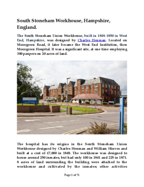 South Stoneham Workhouse